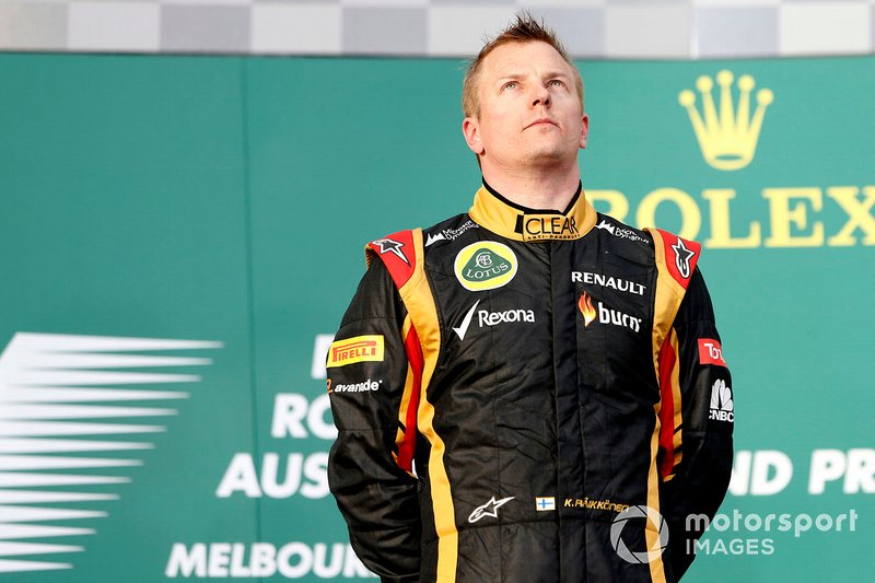 Na abertura da temporada 2013, Raikkonen voltou a vencer, para delírio dos fãs.