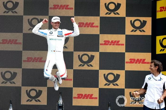 Podio: Ganador de la carrera  Marco Wittmann, BMW Team RMG y Alex Zanardi