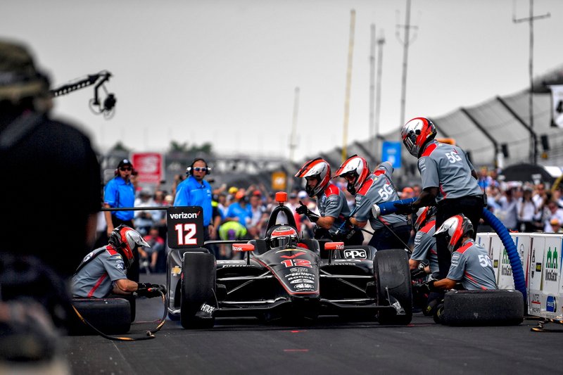 Will Power, Team Penske Chevrolet, Pit Stop Competition