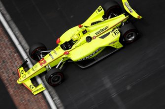 Le vainqueur Simon Pagenaud, Team Penske Chevrolet