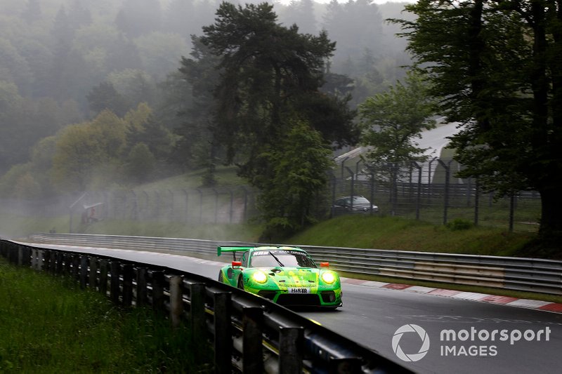 #1 Manthey-Racing Porsche 911 GT3 R: Richard Lietz, Frederic Makowiecki, Patrick Pilet, Nick Tandy