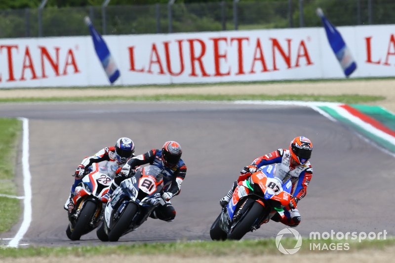 Lorenzo Zanetti, Ducati, Jordi Torres, Team Pedercini, Markus Reiterberger, BMW Motorrad WorldSBK Team