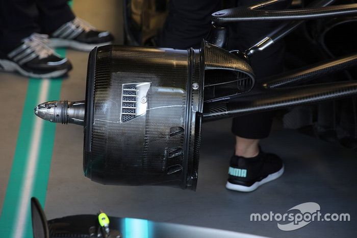 Mercedes AMG F1 technical detail