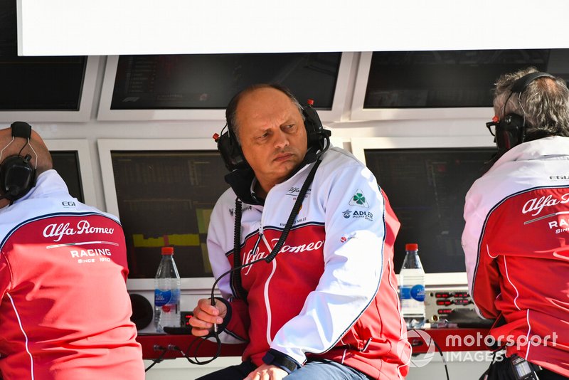 Frederic Vasseur, Team Principal, Alfa Romeo Racing