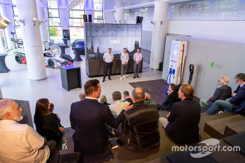 Dieter Gass, Audi Motorsport, und Daniel Abt, Audi Sport ABT Schaeffler