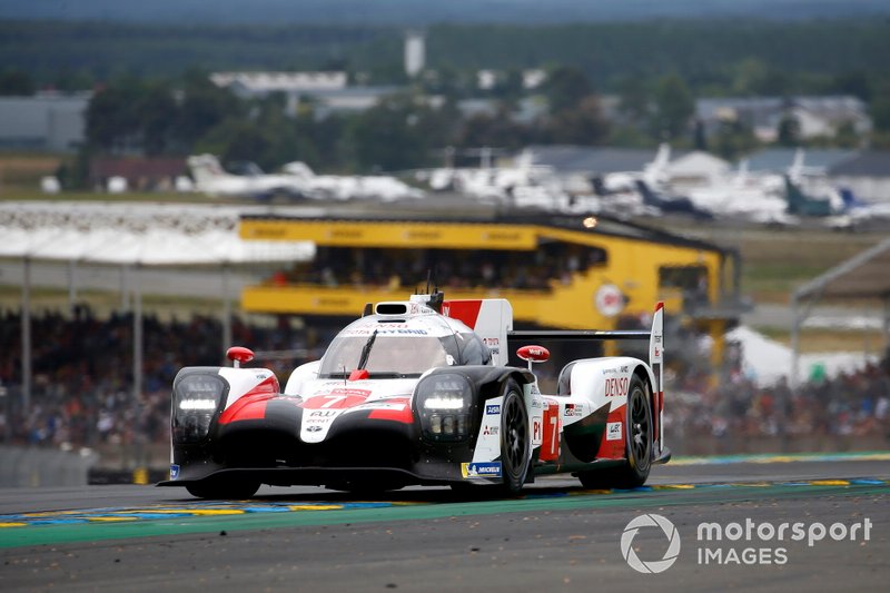 #7 Toyota Gazoo Racing Toyota TS050: Mike Conway, Kamui Kobayashi, Jose Maria Lopez