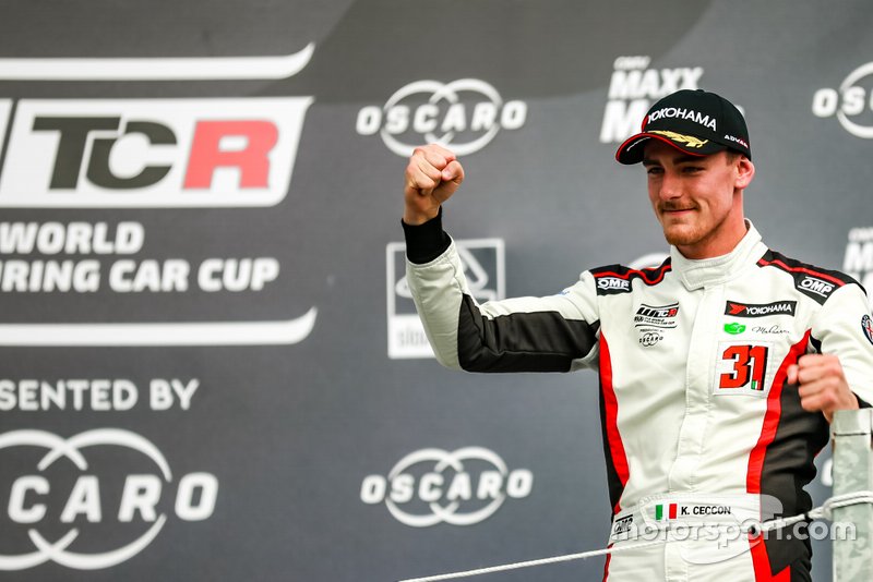 Podio: Kevin Ceccon, Team Mulsanne Alfa Romeo Giulietta TCR