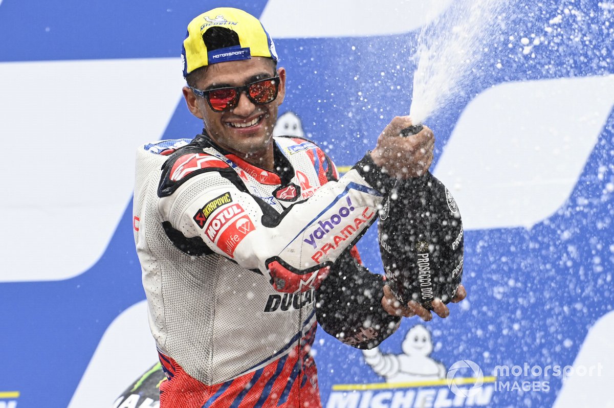 Podio: 1º Jorge Martin, Pramac Racing