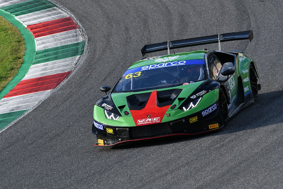 #63 Imperiale Racing, Lamborghini Huracán GT3 Evo: Luca Ghiotto, Alex Frassineti