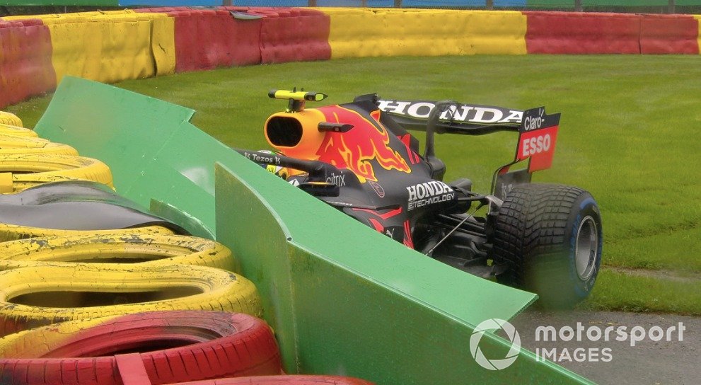 L'incidente di Sergio Perez, Red Bull Racing