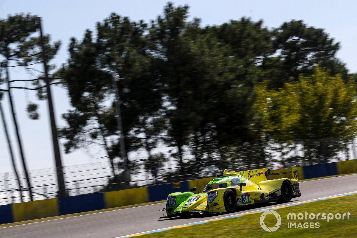 #34 Inter Europol Competition Oreca 07 - Gibson LMP2 of Jakub Smiechowski, Renger Van der Zande, Alex Brundle