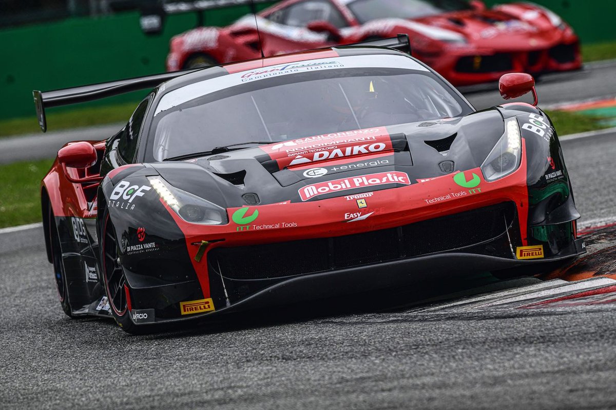 #3 Easy Race, Ferrari 488 GT3 Evo: Matteo Greco, Fabrizio Crestani
