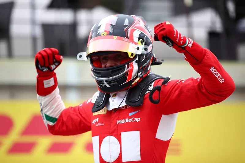 Ganador Arthur Leclerc,  Prema Racing