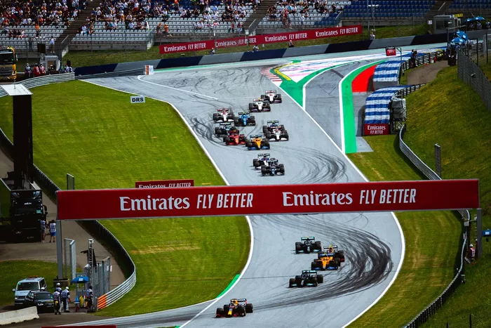 Inicio de la carrera de Estiria
