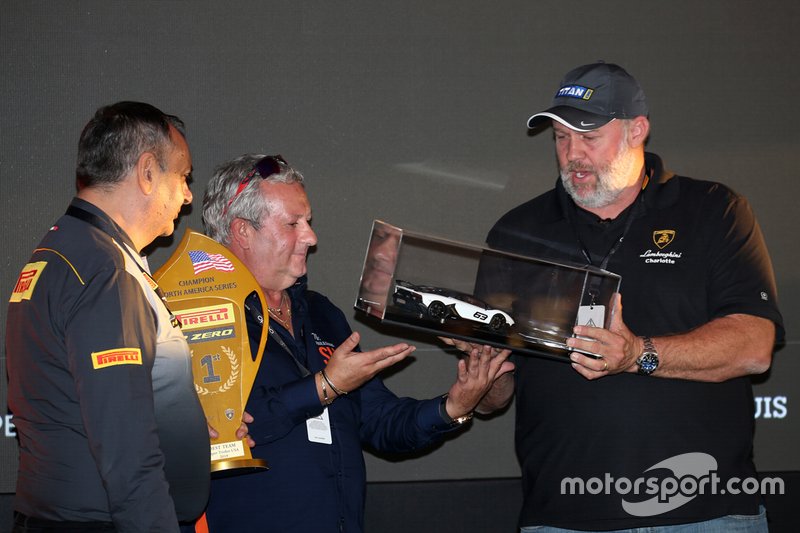 Premiazioni Lamborghini Super Trofeo 2019