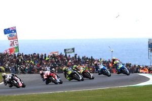 Renn-Action auf Phillip Island