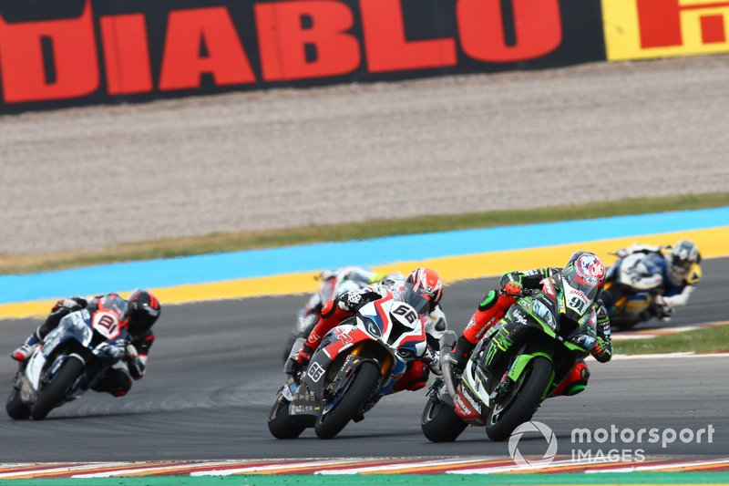 Leon Haslam, Kawasaki Racing Team, Tom Sykes, BMW Motorrad WorldSBK Team