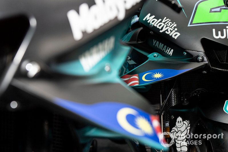 Petronas Yamaha SRT, decoración carrera de casa