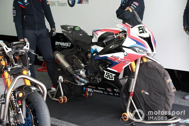 La moto di Eugene Laverty, BMW Motorrad WorldSBK Team