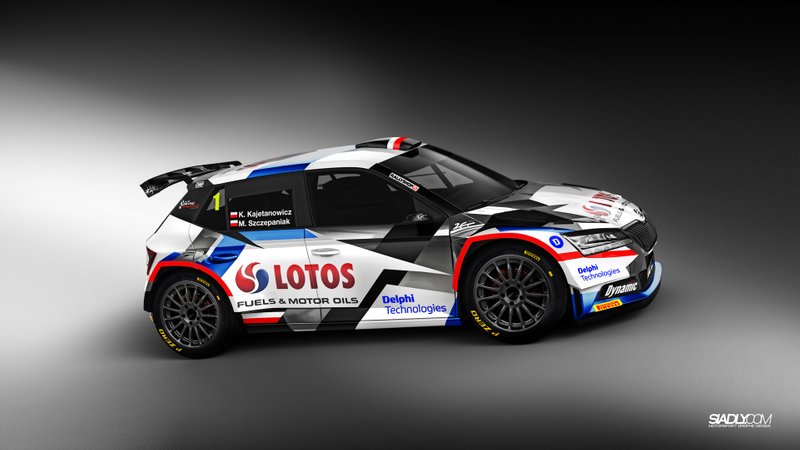 Kajetan Kajetanowicz, Maciej Szczepaniak, Skoda Fabia R5 evo
