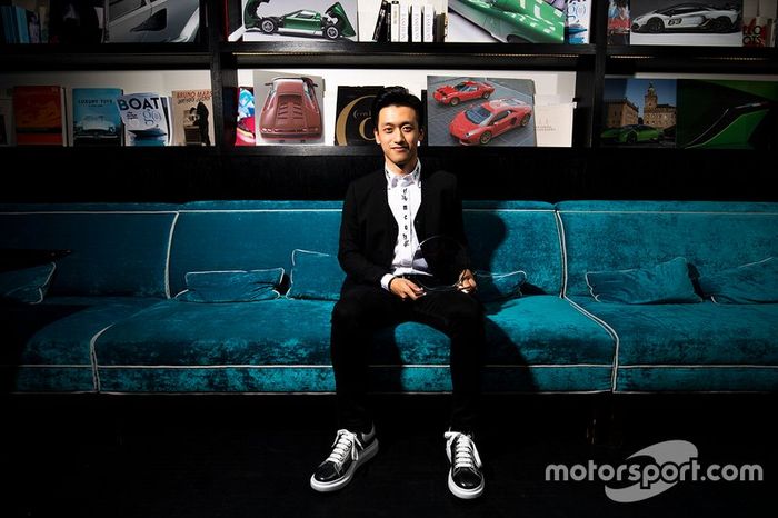 Guanyu Zhou, Mejor Novato de 2019 con el Premio Anthoine Hubert 