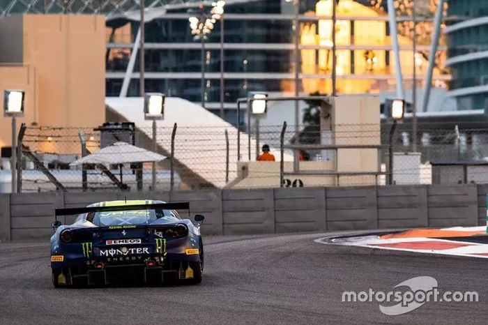 #46 Monster VR46 Kessel Ferrari 488 GT3: Valentino Rossi, Luca Marini, Alessio Salucci