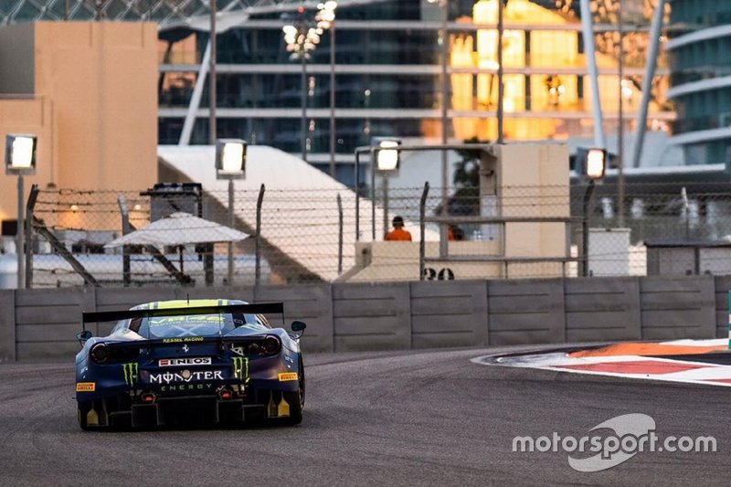 #46 Monster VR46 Kessel Ferrari 488 GT3: Valentino Rossi, Luca Marini, Alessio Salucci