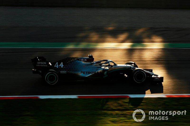 Lewis Hamilton, Mercedes F1 W11 EQ Power+ 