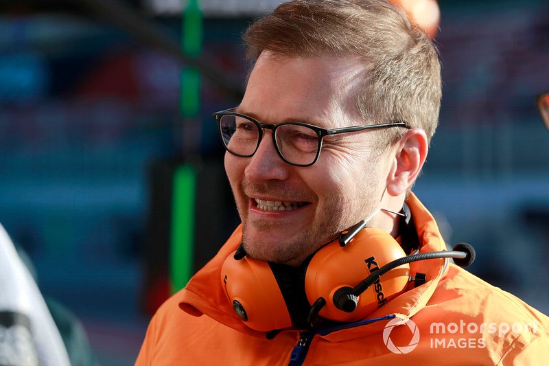 Andreas Seidl, director de McLaren