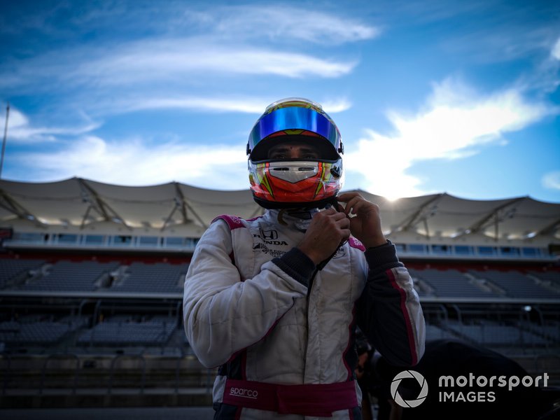 Alex Palou, Dale Coyne Racing with Team Goh Honda