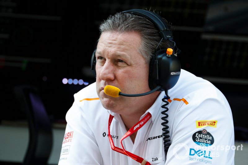 Zak Brown, director ejecutivo de McLaren