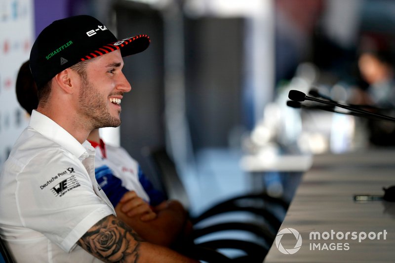 Daniel Abt, Audi Sport ABT Schaeffler, durante la conferenza stampa