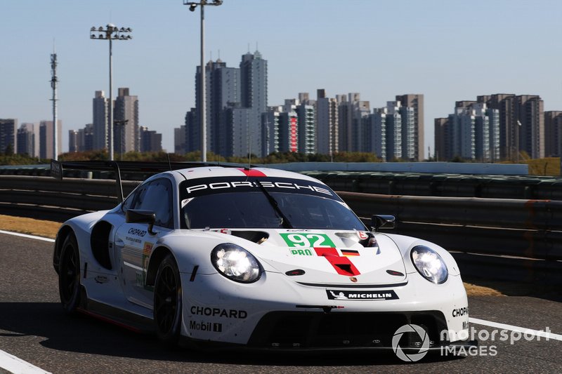 #92 Porsche GT Team Porsche 911 RSR: Michael Christensen, Kevin Estre