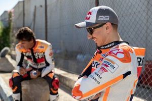 Jorge Lorenzo and Alex Crivillé