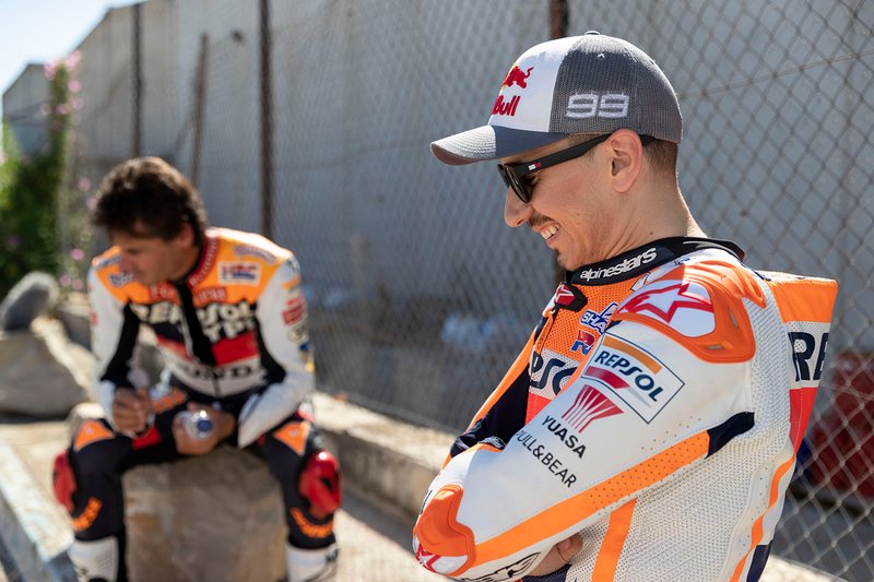 Jorge Lorenzo y Alex Crivillé