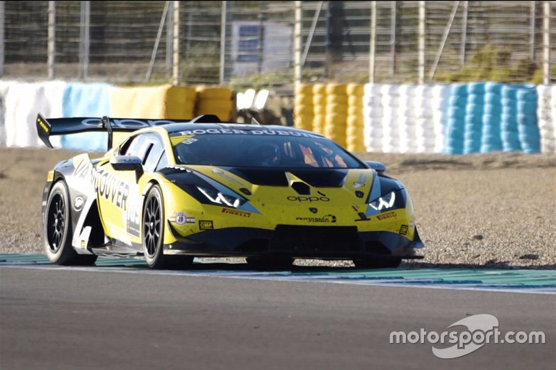 #109 Huracan Super Trofeo Evo, US RaceTronics: Jacob Eidson, Damon Ockey
