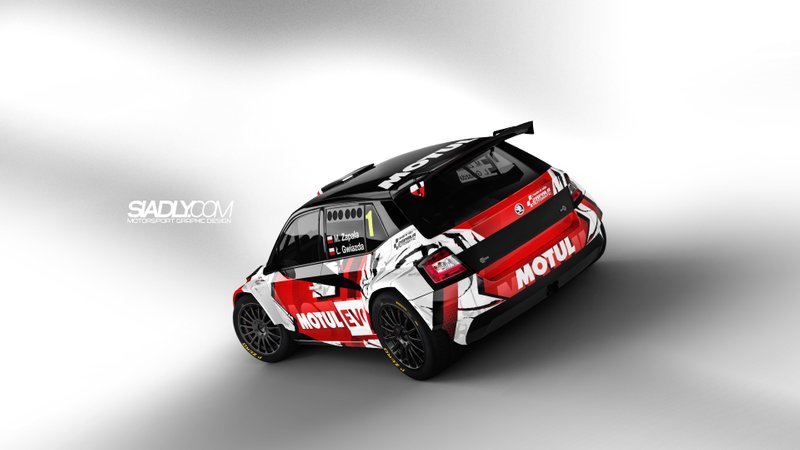 Mariusz Zapała, Łukasz Gwiazda, Skoda Fabia R5