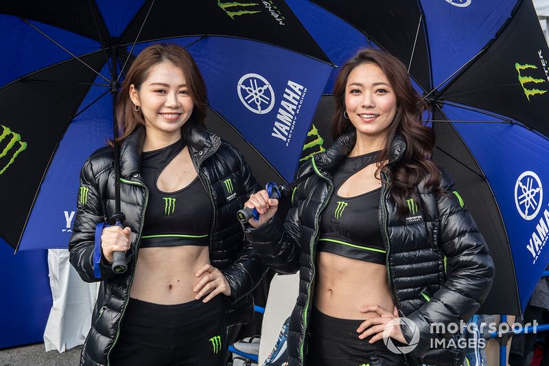 Грид-герлз команды Yamaha