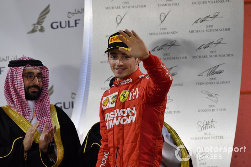 Charles Leclerc, Ferrari, 3° classificato