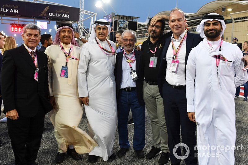 VIPs and dignitaries on the grid