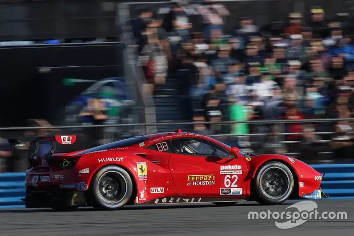 #62 Risi Competizione Ferrari 488 GTE: Davide Rigon, Miguel Molina, Alessandro Pier Guidi, James Calado