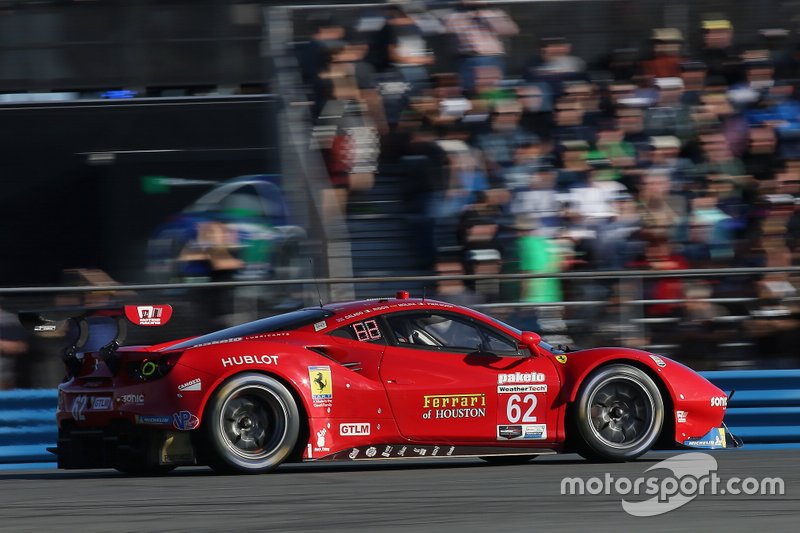 #62 Risi Competizione Ferrari 488 GTE: Davide Rigon, Miguel Molina, Alessandro Pier Guidi, James Calado