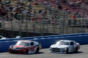 Christopher Bell, Joe Gibbs Racing, Toyota Supra Rheem, Cole Custer, Stewart-Haas Racing, Ford Mustang Thompson Pipe/Haas CNC