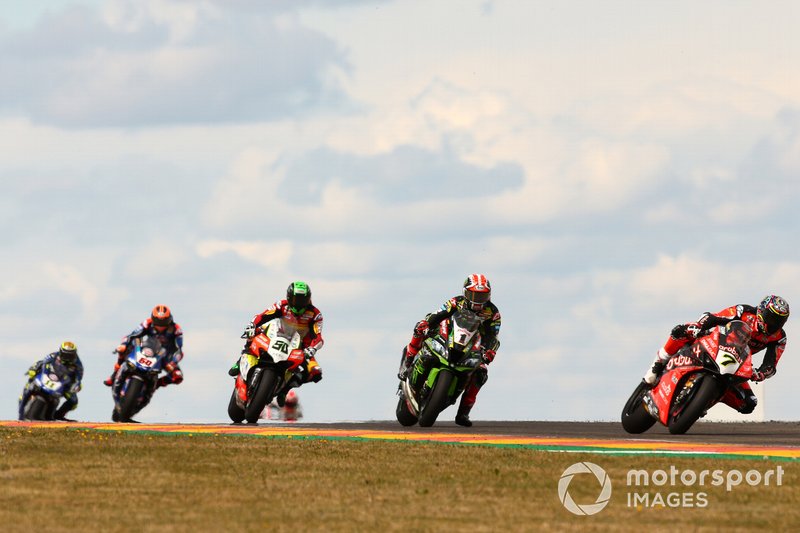 Chaz Davies, Aruba.it Racing-Ducati Team, Jonathan Rea, Kawasaki Racing, Eugene Laverty, Team Go Eleven