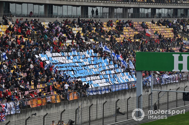 Du soutien de la part du public pour Kimi Raikkonen, Alfa Romeo Racing