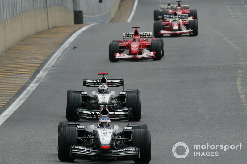 Kimi Raikkonen, McLaren, David Coulthard, McLaren