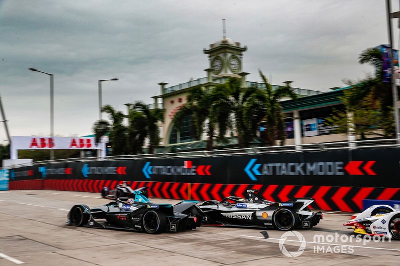 Gary Paffett, HWA Racelab, VFE-05 Oliver Rowland, Nissan e.Dams, Nissan IMO1