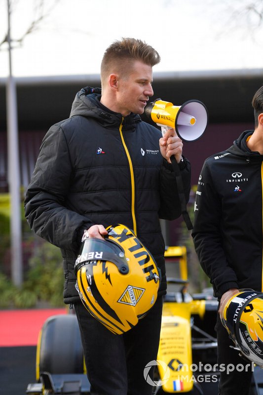 Nico Hulkenberg, Renault F1 Team, kask tasarımı