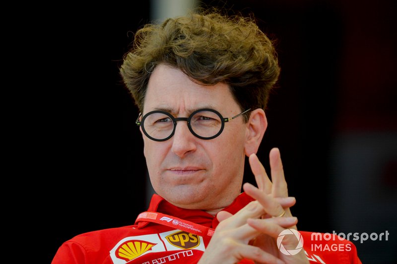Mattia Binotto, directeur de Ferrari