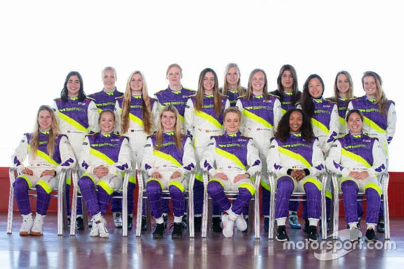 La parilla de las W Series 2019